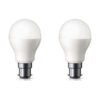 9W LED Bulb B22 Base (Pack Of 2)
