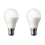 9W LED Bulb B22 Base (Pack Of 2)