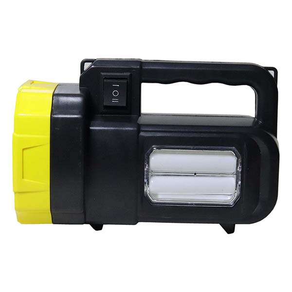 Homelite Pointer 1 KM Long Range With 2 Side Tube Torch Light (Yellow) Side