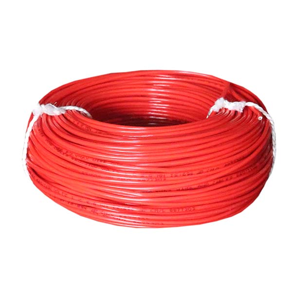 Polymax 1.0 MM Single Core Electrical Wire (Red) Side