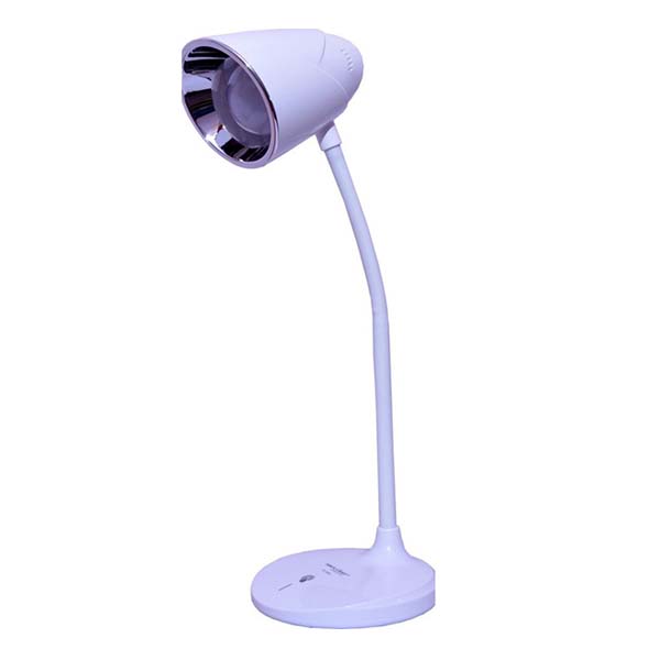 Rocklight Rechargeable Flexible Study Purpose Dual Light Function Study Lamp (White)
