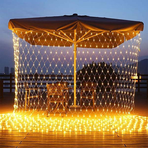 Smuf 10×10 Feet Long Yellow Net String Lights