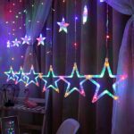 Smuf 138 LED 6 Big & 6 Small Star Shape Hanging Decorative Light