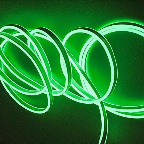 Smuf 5 Meter Long Green Neon Light With Adaptor Demo
