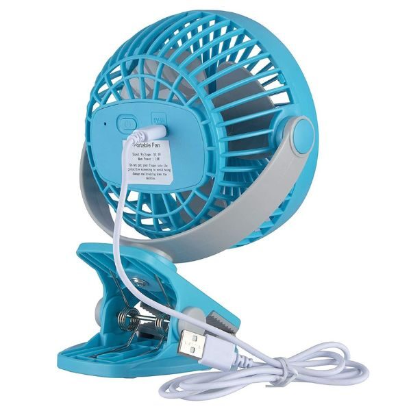 BAJAJ Pygmy Mini Rechargeable 110 MM Table Fan Hanging