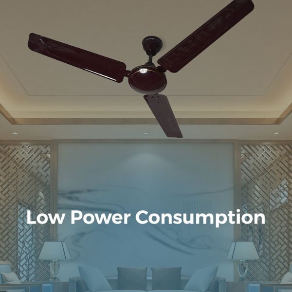 Bajaj Crest Neo 1200 MM Ultra Speed 3 Blade Ceiling Fans (Brown)