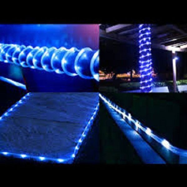 Smuf Blue Color 10 Meter Long Single LED Pipe Strip Lights