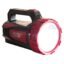 Smuf High Brightness 1000 Meter Long Range, 10000 mAh 12 Hours Battery Back Up 100W Torch (Red, Black)(Rechargeable)