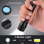 Smuf Mini Metal Pocket Torch Light Features