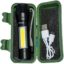 Smuf Mini Metal Pocket Torch Light With Case