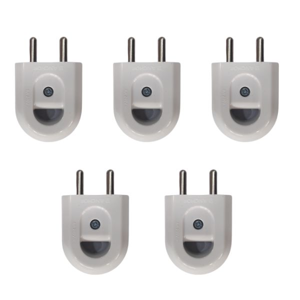 Anchor 6 Amp 2 Pin Top (Pack Of 5)