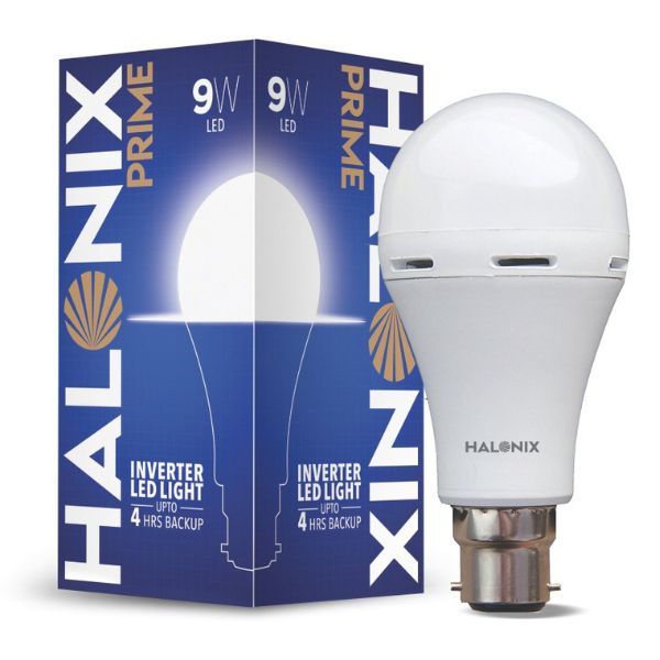 Halonix Prime 9W Inverter Chargeable LED Bulb