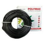 Polymax 1.0 MM Single Core Electrical Wire (Black)