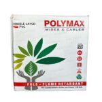 Polymax 1.0 MM Single Core Electrical Wire (Black) Box