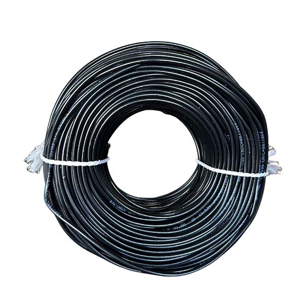Polymax 1.0 MM Single Core Electrical Wire (Black) Front