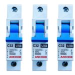 Anchor 32 Amp Uno MCB (Pack Of 3)