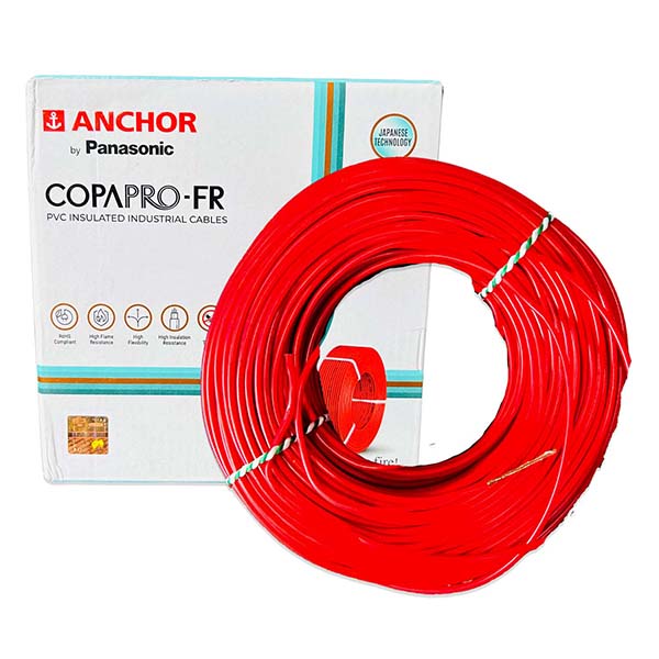 Anchor by Panasonic 1.0 MM COPAPRO-FR PVC Insulated Single Core Wire
