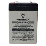 Andslite 6V 4.5 Ah Battery For Torch