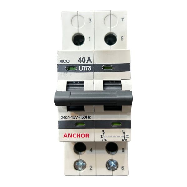 Anchor 40 Amp Uno MCO DP Isolator