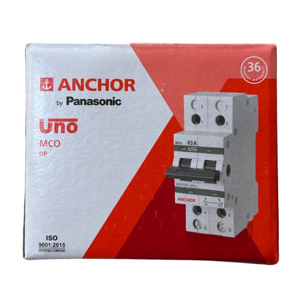 Anchor 63 Amp Uno MCO DP Isolator Box