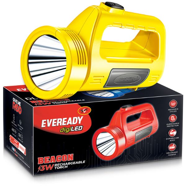 Eveready Beacon Rechargeable Torch Light