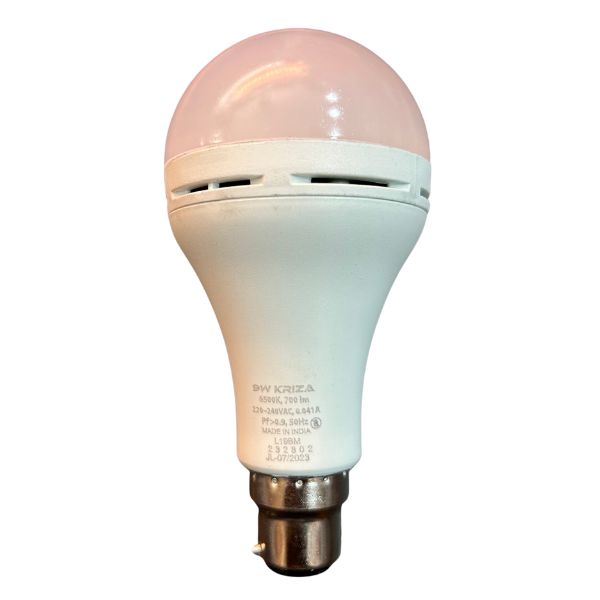 Jaquar 9W Kriza Rechargeable LED Bulb