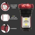 Onlite L-4070 Torch Light With 2 Bottom COB Feature