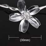 Pixel LED Flower Fairy Decoration Light Size