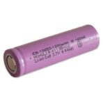 1200 mAh 3.7V 4.4WH 18650 Battery Cell Side