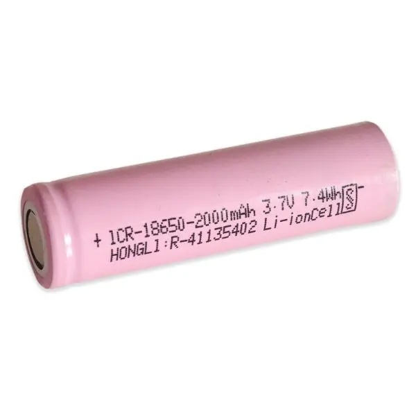 18650 Li-ion 3.7V 2000mAh 7.4WH Rechargeable Battery (Pack Of 6) - Smuf