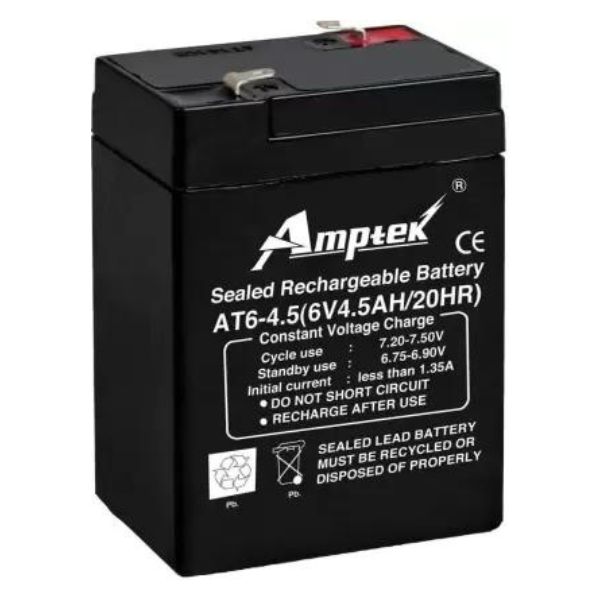 Amptek 6 Volt 4.5Ah Solar Battery