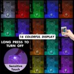 16 Color Changing With Remote Crystal Lamp LED