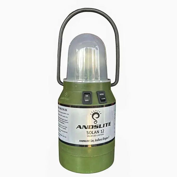 Andslite solar outlet led lantern