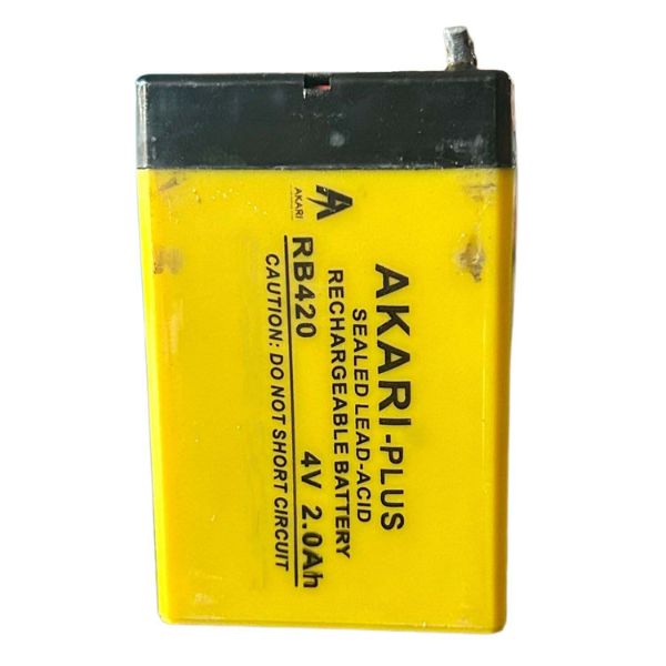Akari Plus 4V 2.0Ah Lead Battery