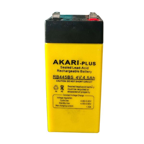 Akari Plus 4V 4.5Ah Lead Battery