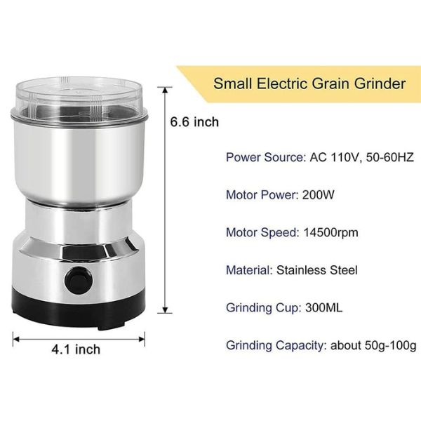 Nima Mini Mixer Grinder High Speed Machine Height