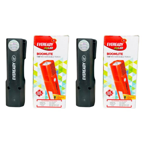 Eveready Boomlite DL-85 1W Rechargeable Torch