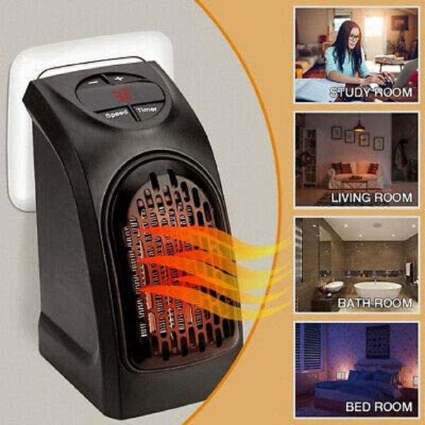 Mini Portable 400W Handy Air Room Heater Features