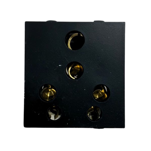 Cornetto 16 Amp Modular Socket (Black)