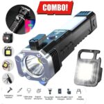 Safety And Mini COB Emergency Torch Light Combo