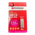 Simmtronics 128 GB Metal USB 2.0 Flash Drive Pendrive