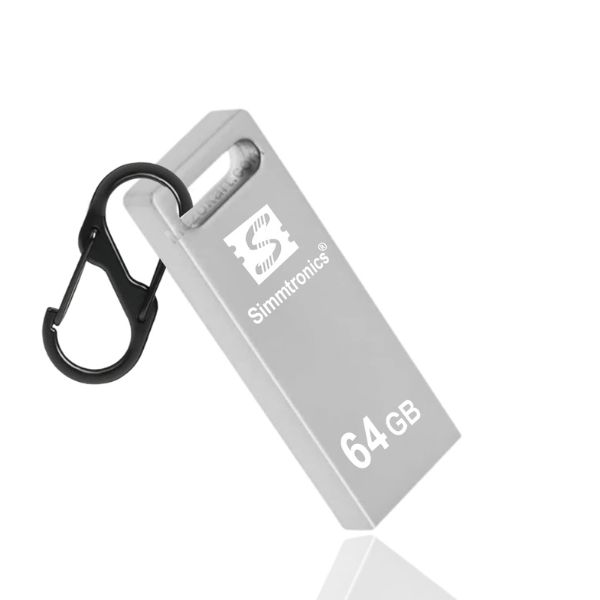 Simmtronics 64 GB Teeny USB 2.0 Flash Drive Pendrive