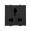 Anchor Penta 13 Amp Universal Modular Socket (65206B, Grey)
