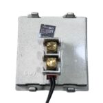 Cornetto 6 Amp 2M Bell Push With Indicator Modular Switch Back (Black)