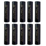 Hongzi 6000mAh 3.7V 18650 Li-Ion Cell Battery (Pack Of 10)