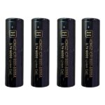 Hongzi 6000mAh 3.7V 18650 Li-Ion Cell Battery (Pack Of 4)