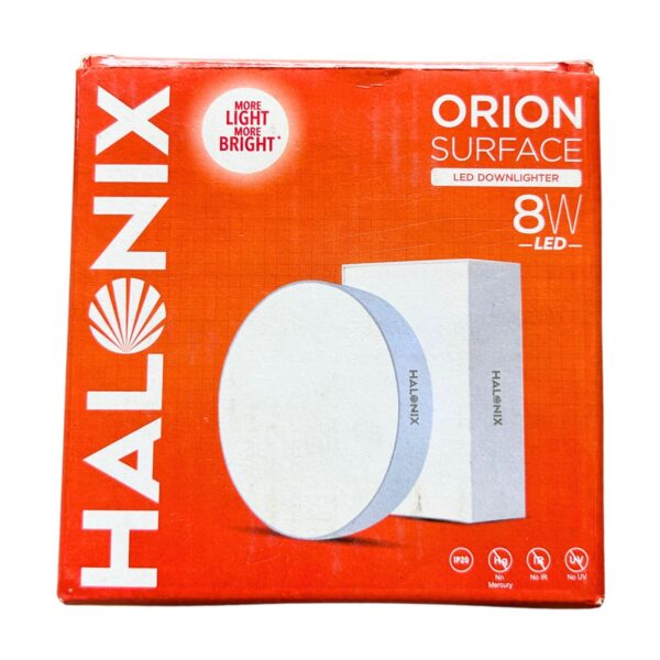 Halonix 8W Orion Surface Square LED Downlighter Box