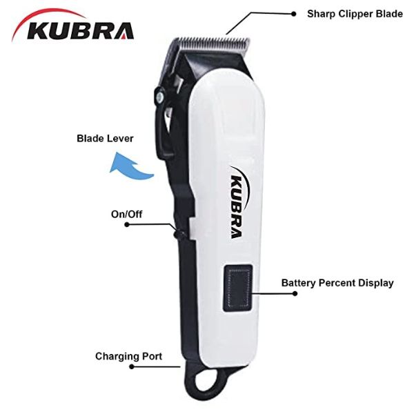 Kubra KB-809A Professional Hair Clipper Trimmer Feature