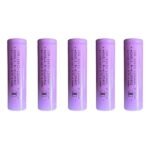 Hongli 1200 mAh 3.7V 18650 Lithium Battery (Pack Of 5)