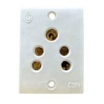 Coin 6 Amp 5 Pin Socket